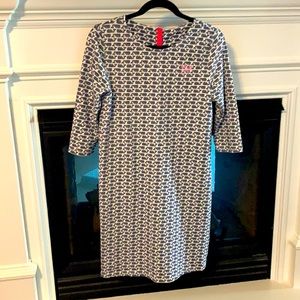 Vineyard Vines monogrammed blue whale dress